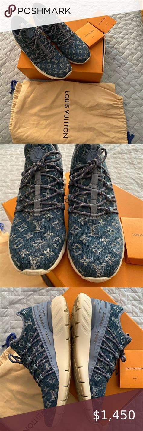 louis vuitton runners|louis vuitton denim runners.